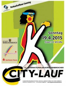 27. Korschenbroicher City-Lauf 2015 Logo