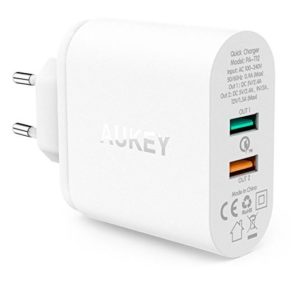 AUKEY Quick Charge 2.0 USB Ladegerät 2 Ports 30W