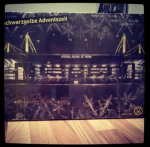 Adventskalender Borussia Dortmund BVB 2012