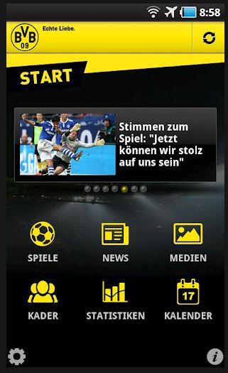 BVB Borussia Dortmund Android App Play Store Google