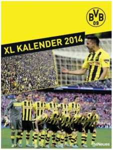 Borussia Dortmund Posterkalender 2014 Amazon XL Rezension Produkttest BVB