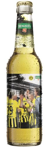 Brinkhoff´s No. 1 Bier BVB Borussia Dortmund schwarzgelbe Leidenschaft Flasche 1