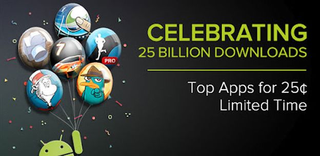 Celebrating 25 Billion Downloads Store Google Play