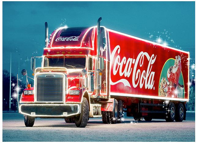 Coca-Cola Weihnachtstruck 2014