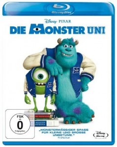 Cover Produkttest Rezension Pixar Die Monster Uni