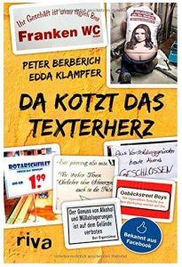Cover Rezension Da kotzt das Texterherz Peter Berberich Edda Klampfer riva Verlag