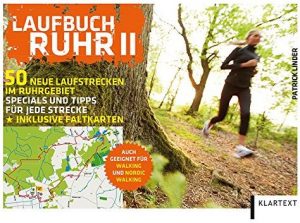 Cover Rezension Laufbuch Ruhr II  50 neue Laufstrecken im Ruhrgebiet Patrick Linder