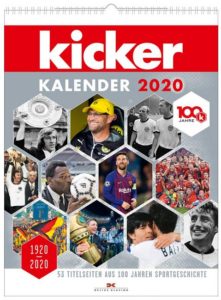 Cover Rezension kicker Kalender 2020