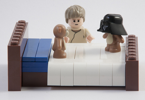 Darth Vader Lego Minifigur MOC Little Darth Vader Luke Skywalker cute