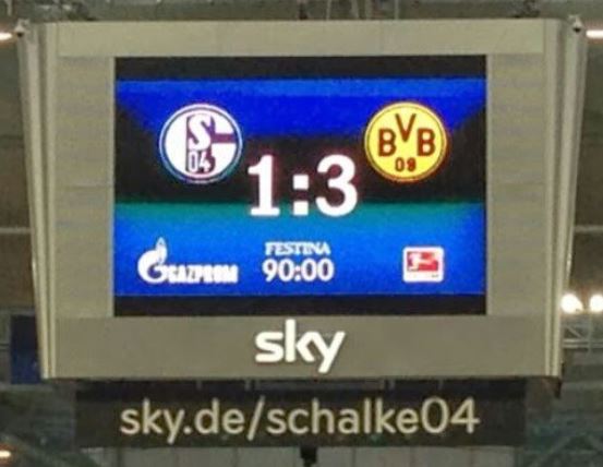 Derbysieger Schalke 04 Borussia Dortmund BVB