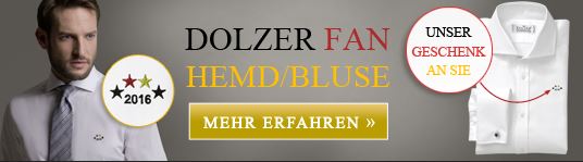 Dolzer Maßkonfektionäre Banner EM Fanstickerei