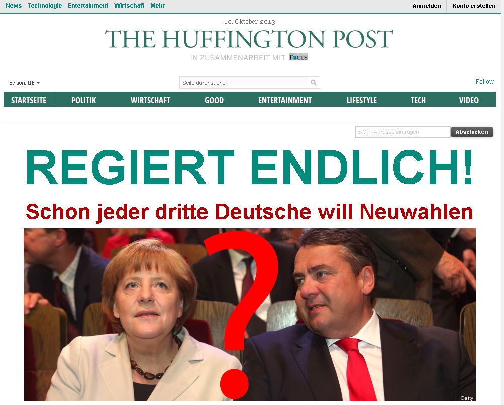 Huffington Post Deutschland – Nachrichten und Meinungen