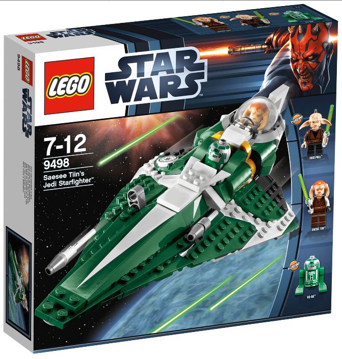 LEGO Star Wars 9498 - Saesee Tiins Jedi Starfighter Produkttest Review Test