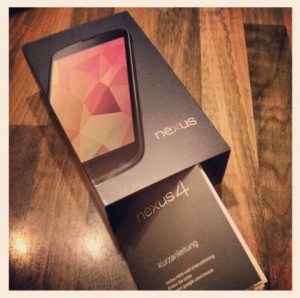 Nexus 4 Google LG Unboxing