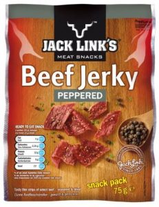Produkttest Test Jack Link's Beef Jerky Peppered 75g Amazon