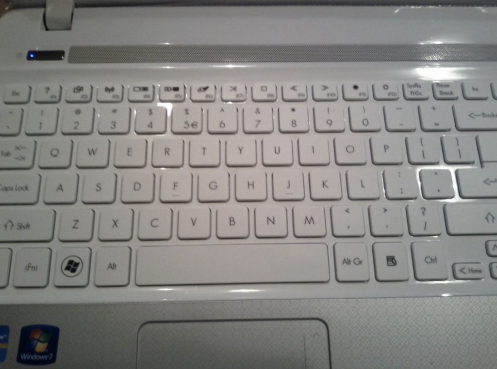 QWERTY Tastatur cyperport Packard Bell EASYNOTE TS44HR-196GE Fail
