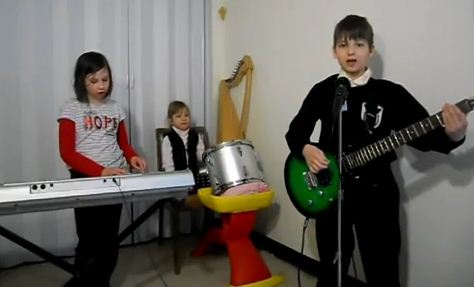Rammstein Sonne Cover Children Medieval Band YouTube Video