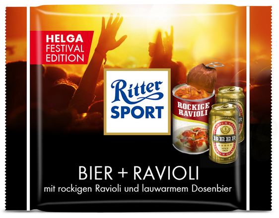 Ritter Sport Festival Edition Bier + Ravioli
