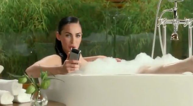 Screenshot YouTube Megan Fox Super Bowl Ad For Motorola 2013