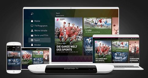 Sky Sport Kompakt inklusive bei Telekom Sport