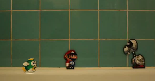Super Mario at home Video
