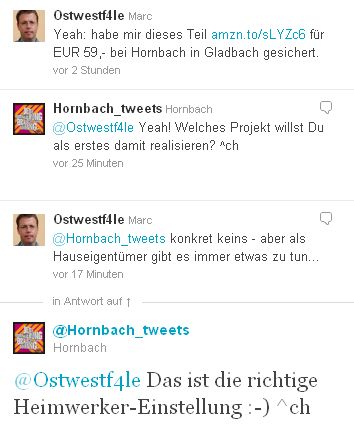 Twitter Bosch PBH 2000 SRE Borhammer amazon Hornbach Konversation