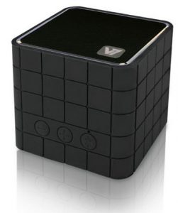 V7 SP5000-BT-BLK-9EC Mobiler Bluetooth Cube Lautsprecher