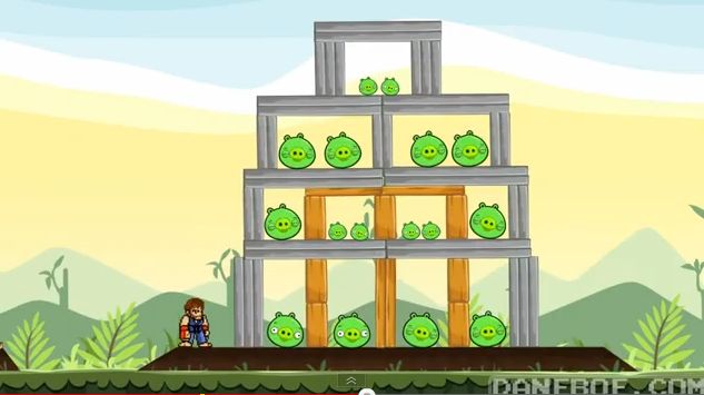 Video YouTube Chuck Norris vs Angry Birds