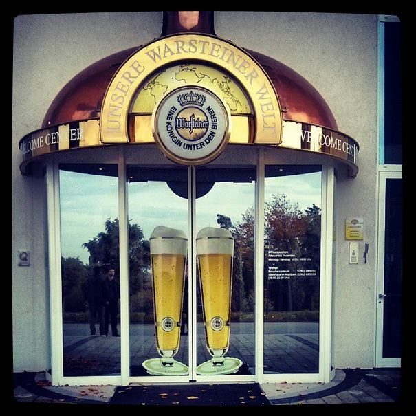 Warsteiner Brauerei Besichtigung Besucherzentrum Eingang