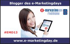 e-Marketingday Logo Blogger 2013 Mönchengladbach IHK Rheinland