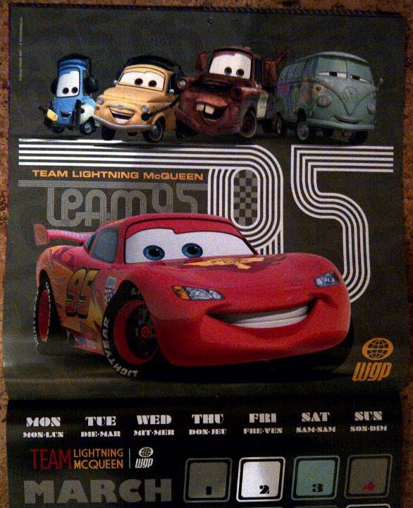 teNeues Cars 2 Kalender 2012 Monatsblatt