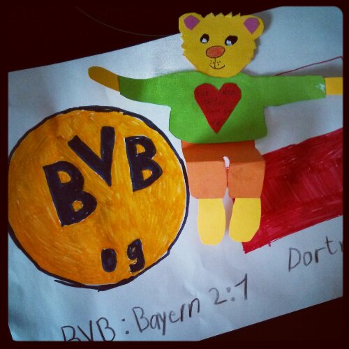 Kantenhocker Teddy Vatertag Borussia Dortmund BVB